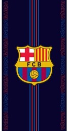 Ręcznik piłkarski FC Barcelona Racing, 70 x 140