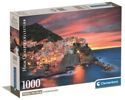 Puzzle 1000 Compact Manarola - Clementoni