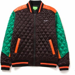 kurtka męska HUF LIGHTNING BOMBER JACKET Black