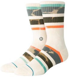 skarpetki STANCE BRONG CREW SOCKS Vintage White