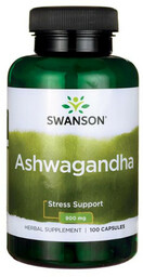 Swanson Ashwagandha 450mg - Pamięć i układ nerwowy,