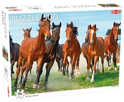 TACTIC Puzzle Lovers Wild and Free horses 58685