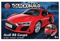 AIRFIX Klocki plastikowe Quickbuild Audi R8 Coupe J6049