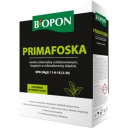 Wieloskładnikowy nawóz Biopon Primafoska uniwersalny 1 kg >>>