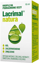 Polpharma Krople do oczu Lacrimal natura z rumiankiem