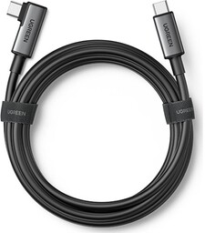 Ugreen Kabel kątowy USB-C / USB-C 60 W,