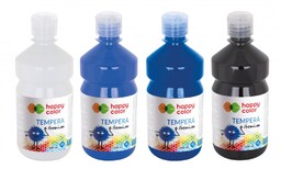 Zestaw farb tempera Zimowy 4x0.5L Happy Color HC-TEMPERA-ZIMOWY-2L