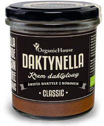 Organichouse Krem daktylowy daktynella kokosowa bezglutenowy 280 g