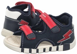 Sandałki Geox B Sandal Iupidoo A Navy/Red B455PA