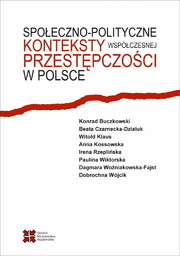 SPOłECZNO-POLITYCZNE KONTEKSTY WSPółCZESNEJ... - PRACA ZBIOROWA