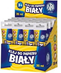 Astra Papiernicze KLEJ DO PAPIERU BIAłY 35ML (16SZT)