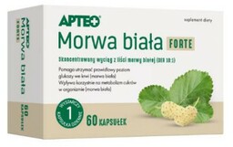 APTEO Morwa biała FORTE, 60 kaps.