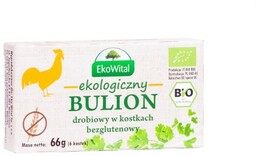 Bulion drobiowy bezglutenowy BIO 66g Eko-wital