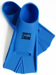 Płetwy dla dzieci borntoswim junior short fins blue