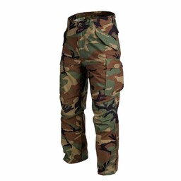 Spodnie bojówki Helikon M65 Nyco Sateen US Woodland