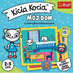 Trefl Kicia Kocia Gra edukacyjna Mój dom 2+