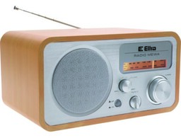 ELTRA Radio Mewa Analogowe Jasne drewno