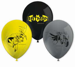 Balony lateksowe Batman - 8 szt.