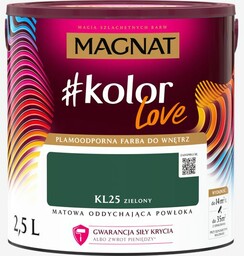 Magnat kolorLove palmoodporna KL25 zielony