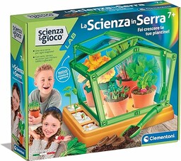 Clementoni Gra laboratoryjna ogród botaniczny, szklarnia dla dzieci,