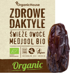 DAKTYLE MEDJOOL świeże ekologiczne 280g - ORGANIC HOUSE