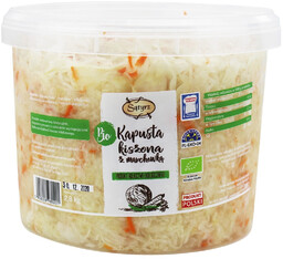 Kapusta kiszona z marchewką 2,8 kg - Sątyrz