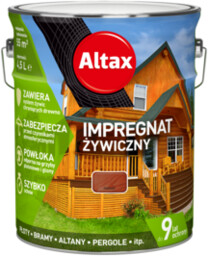 Impregnat żywiczny 4,5 l mahoń Altax