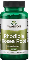 SWANSON Rhodiola Rosea Root 400mg 100caps