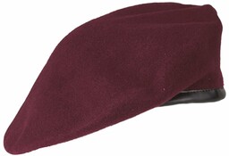 Beret wełniany Mil-Tec - Burgund