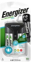 Energizer Pro-Charger + 4 akumulatory AA 2000 mAh