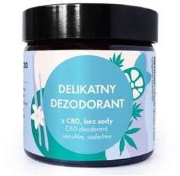 LULLALOVE Delikatny dezodorant z CBD w kremie, 60ml