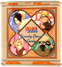 Cukierki Naruto Crunchy Chewy Candy Mix o smaku