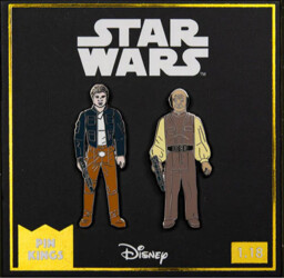 Przypinka Star Wars - Han Solo & Lobot