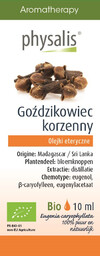 Physalis Olejek eteryczny goździkowiec korzenny 10 ml (BIO)