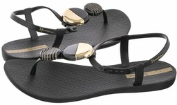 Japonki Ipanema Ella Fem 26393/20576 Black/Gold (IP45-a)