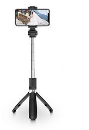 Bezprzewodowy Selfie Stick Statyw Tripod L01S Czarny