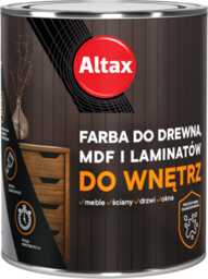 Farba do drewna, mdf, laminat 750 ml antracyt