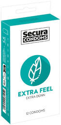 Kondomy Secura Extra Feel, 12 szt.