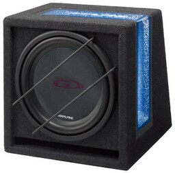 Subwoofer w obudowie Bass reflex ALPINE SBG-844BR