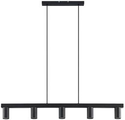 Lindby - Baliko 5 Lampa Wisząca Black