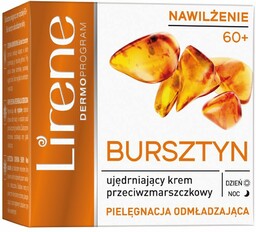 LIRENE_Dermo Nawilżenie 60+ ujędrniający krem przeciwzmarszczkowy Bursztyn 50ml