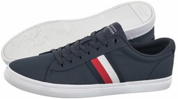 Tenisówki Tommy Hilfiger Iconic Vulc Stripes Mesh Desert