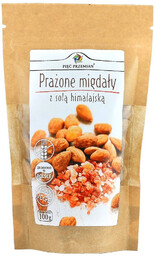 Migdały prażone z solą kłodawską bezglutenowe 100 g