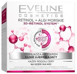 EVELINE Retinol + Algi morskie Odmładzający krem