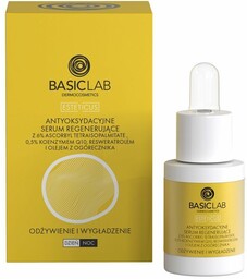 BasicLab Esteticus Serum Odżywienie i Wygładzenie 15ml antyoksydacyjne