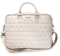 Guess GUCB15QLPK Quilted Różowy Torba na laptopa