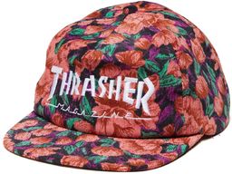 czapka męska THRASHER MAG LOGO SNAPBACK Pink Floral