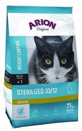 Arion Original Weight Control Cat Sterilised Chicken 2