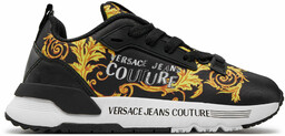 Sneakersy Versace Jeans Couture 76VA3SAA Czarny