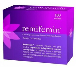 REMIFEMIN Lek na menopauzę, 100 tabletek